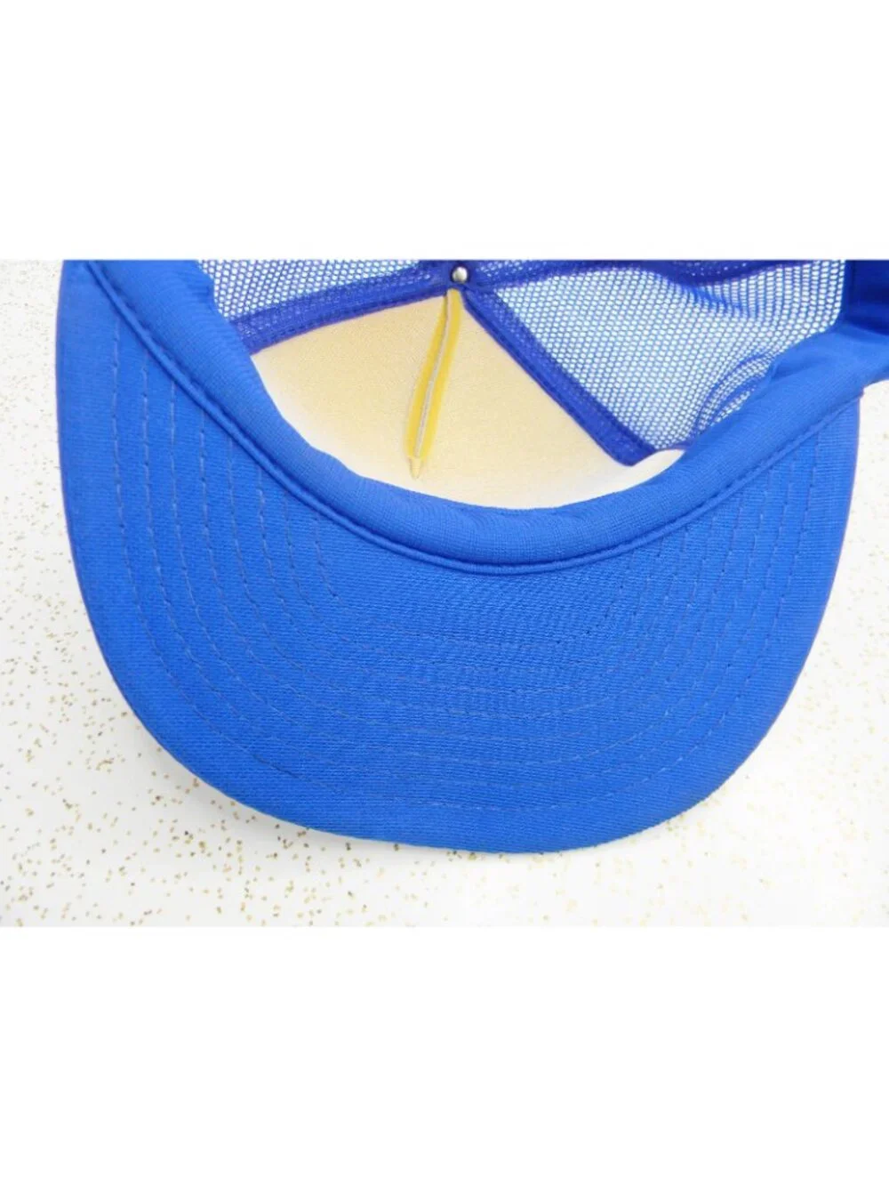 VTG Times Eagle Carrier Trucker Hat Blue Mesh Snapback Cap Designer Award